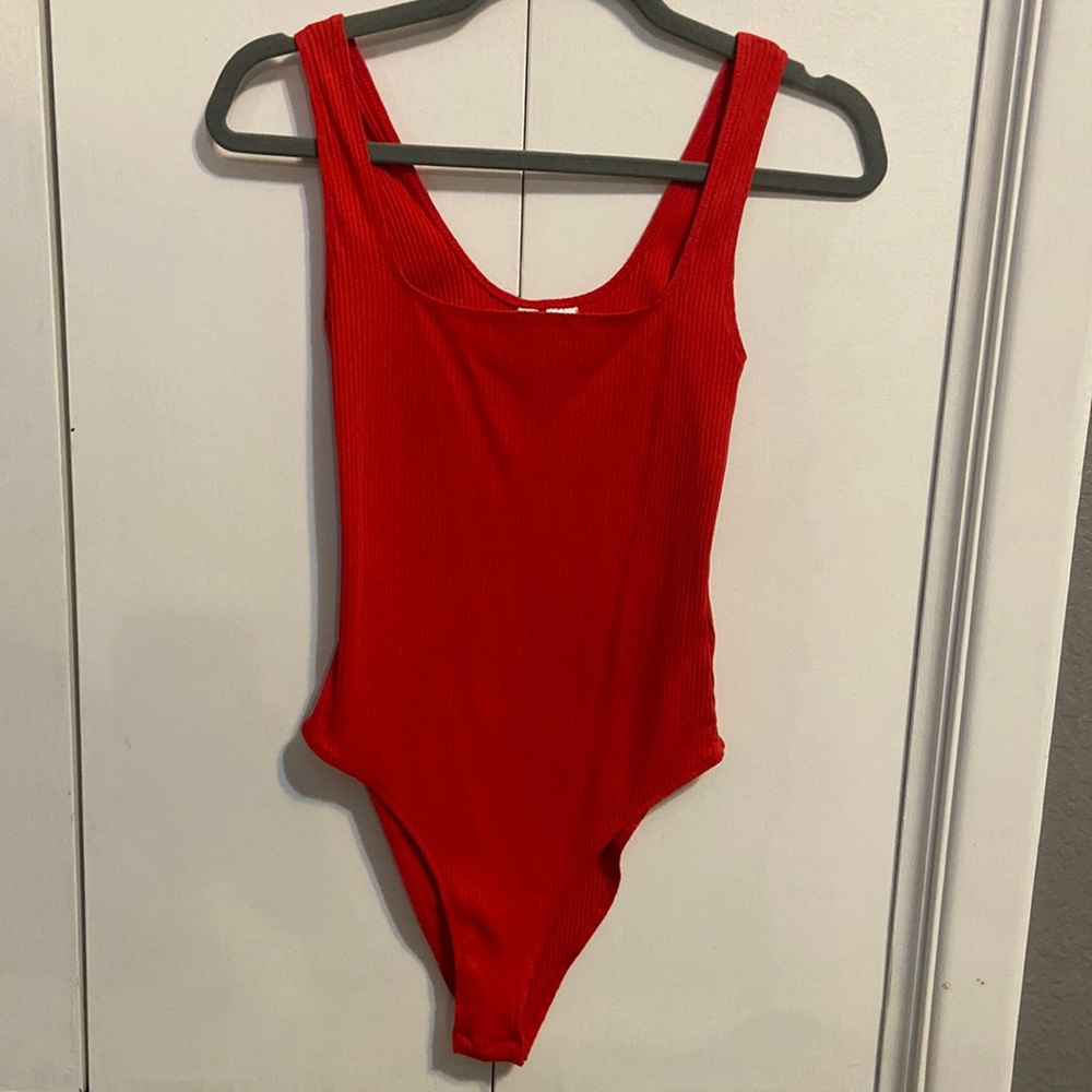 Red Body Suit
